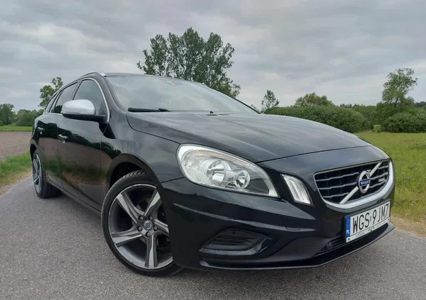 mazowieckie Volvo V60 cena 50000 przebieg: 248000, rok produkcji 2012 z Gostynin